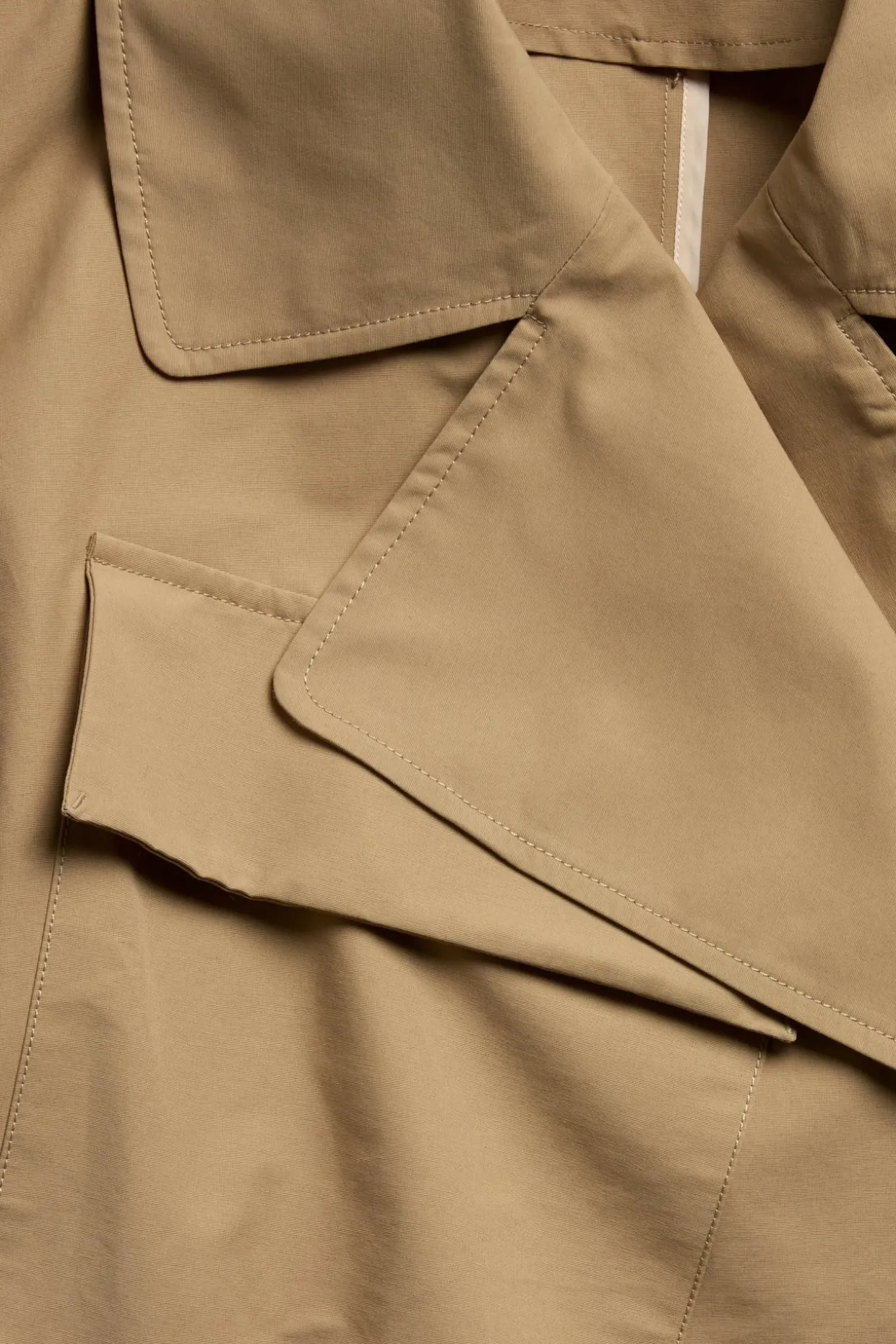 Ylisuuri trenssitakki | Beige | Naiset | Kappahl